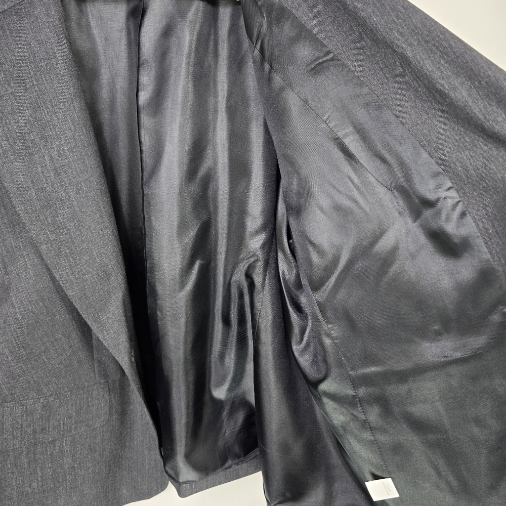 Pendleton Wool Blazer Jacket Womens Charcoal Gray… - image 7